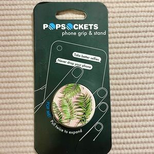 NEW PopSocket with Palm Leaves & Pink